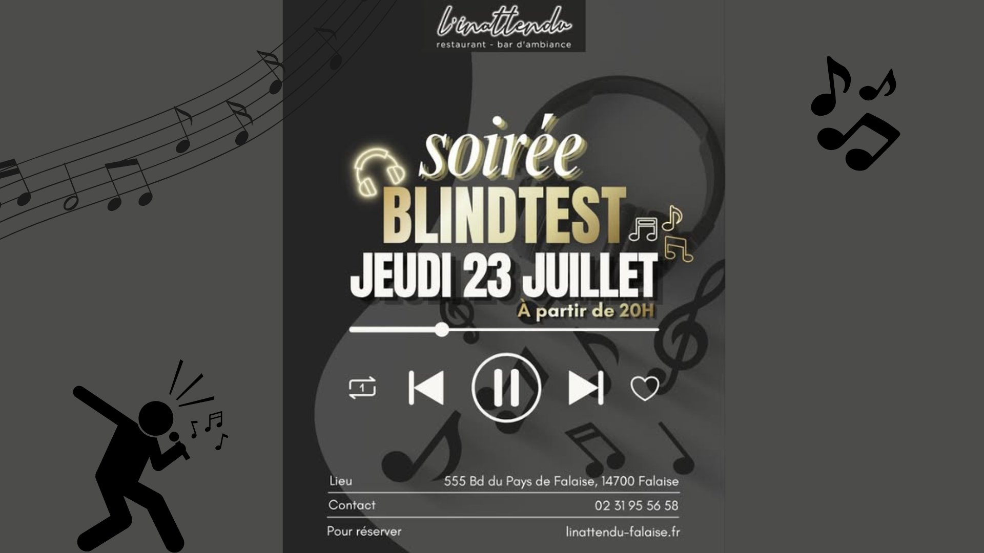 Soirée Blindest à l'Inattendu Falaise
