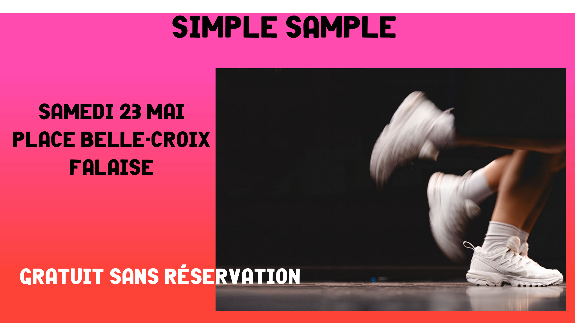 Festival Danser Partout : Spectacle Simple Sample