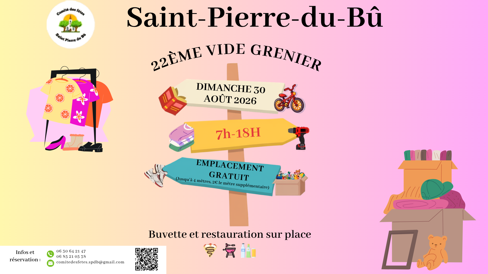 Vide Grenier à Saint-Pierre du bû