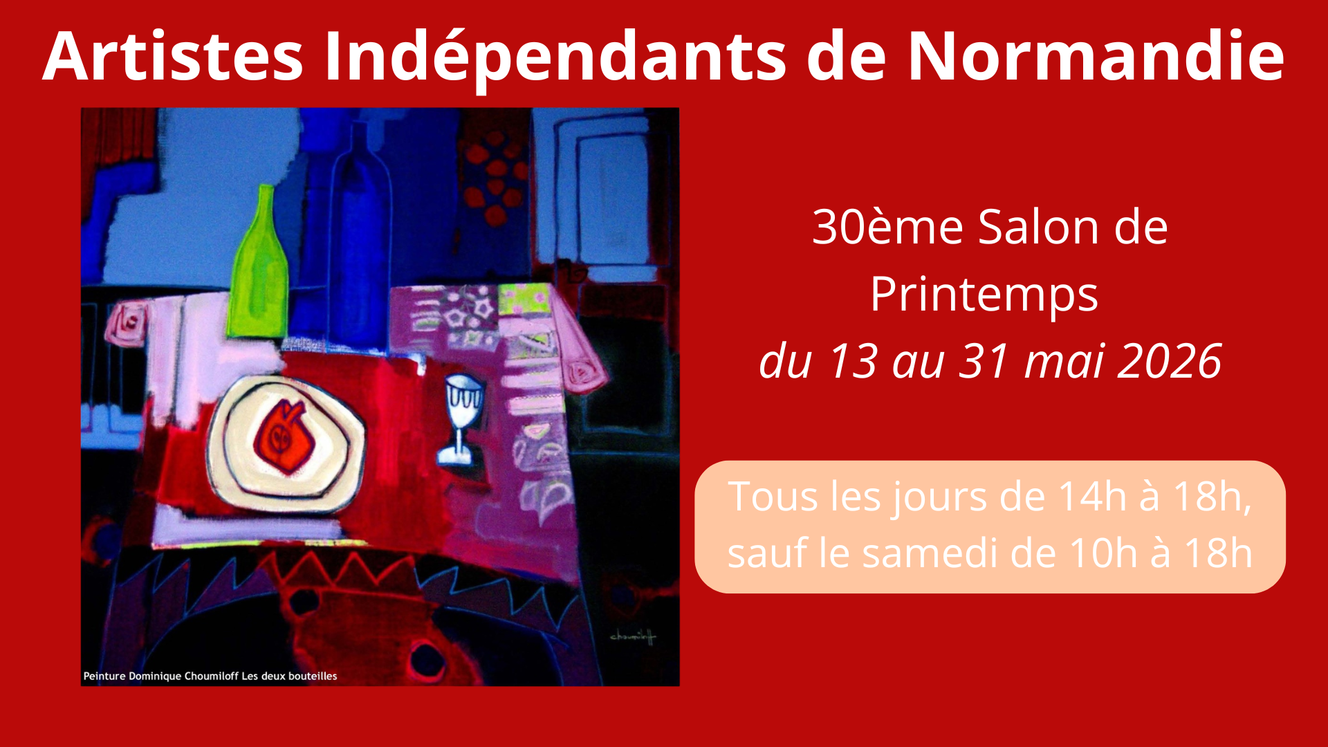 30ème Salon de Printemps | Les Artistes indépendants de Normandie