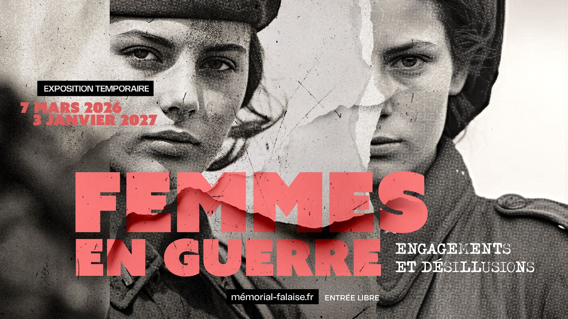 Exposition : "Femmes en guerre - Engagements et désillusions" au Mémorial de Falaise