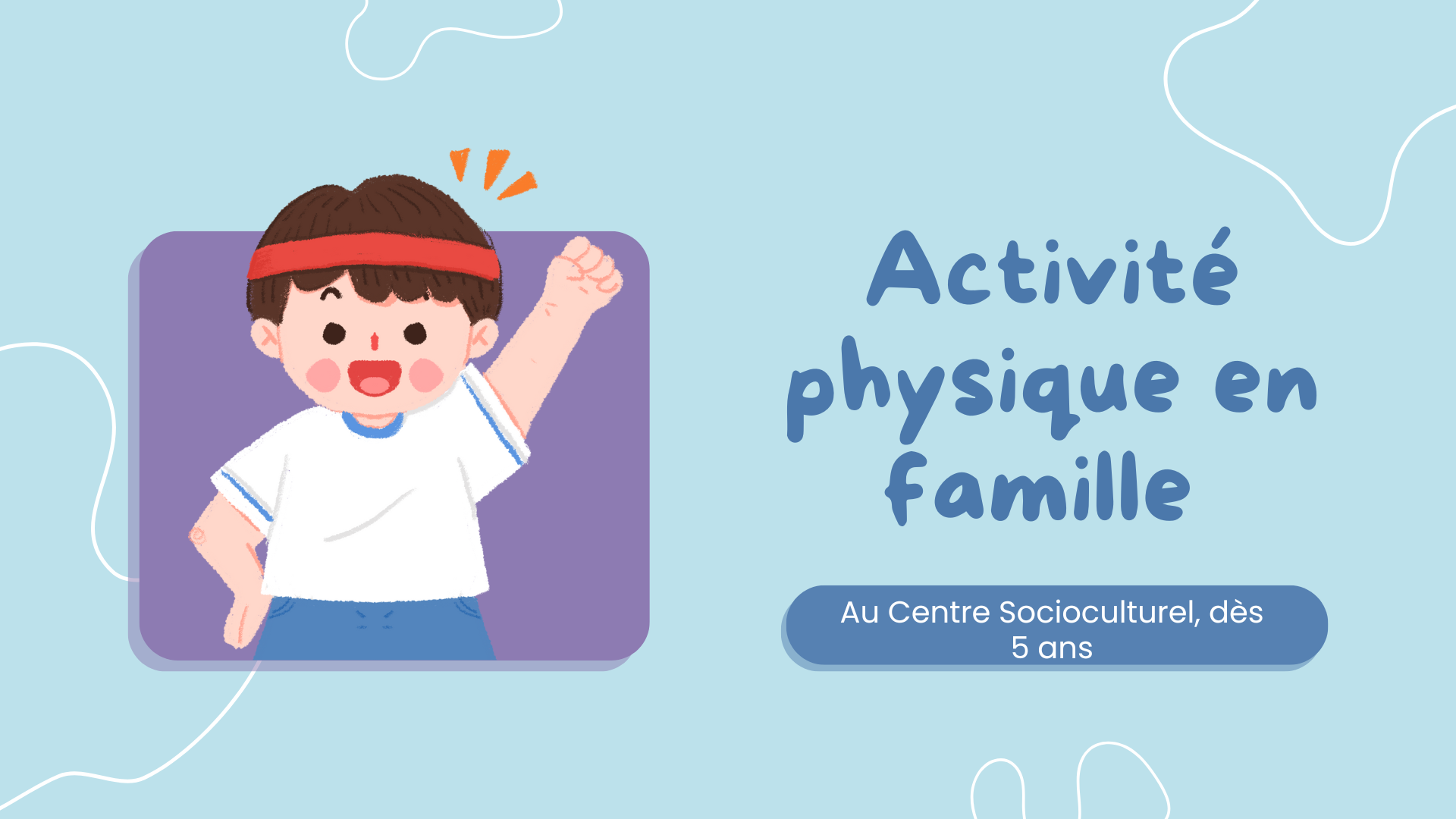 Activité physique au Centre Socioculturel