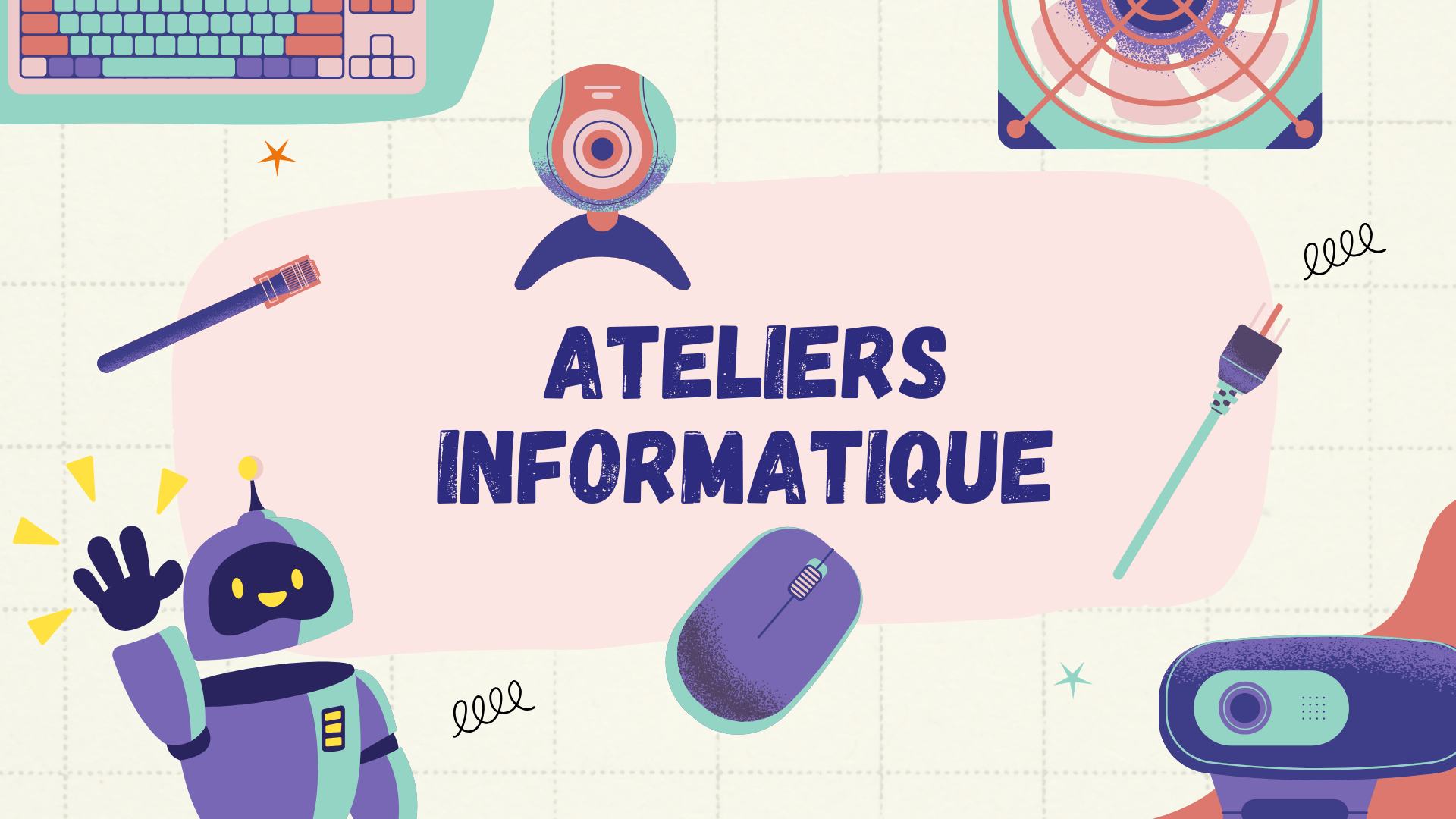 Ateliers informatique — visuel événement