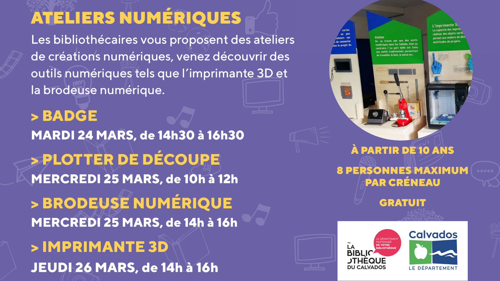 Ateliers numériques 