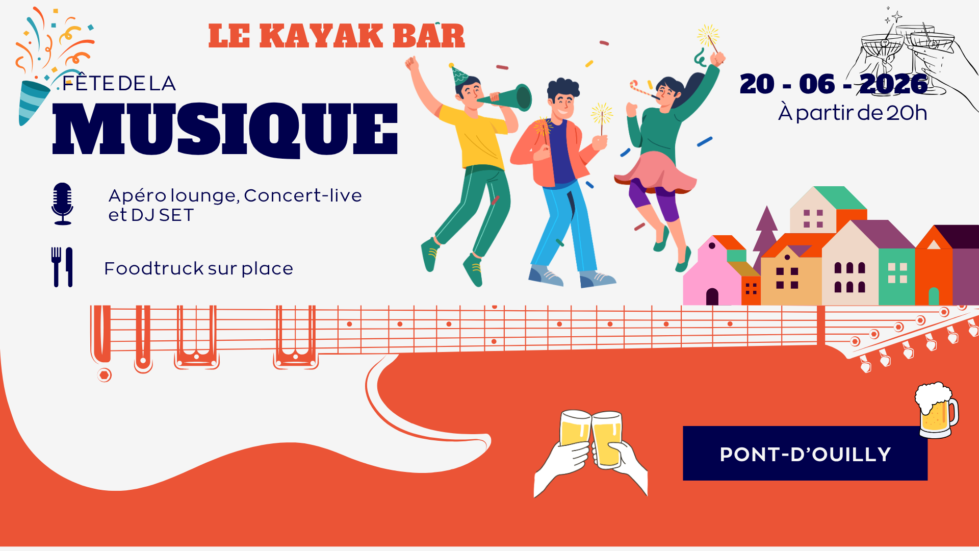 Fête de la musique au Kayak bar