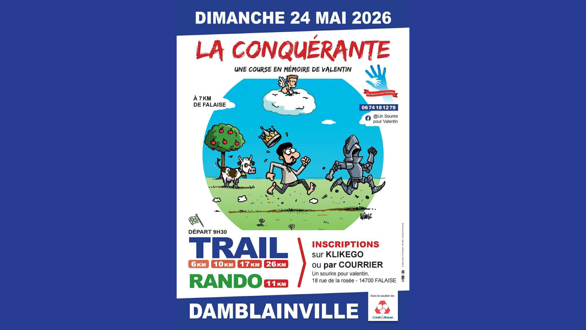 La conquérante, une course en mémoire de Valentin