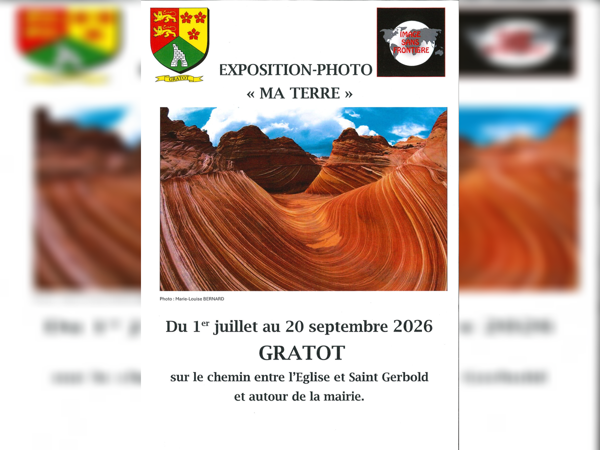 Photographies grands formats, "Ma terre"