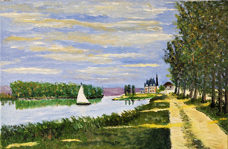 Exposition de peintures de Jean-Pierre Leboucher à Villers-Bocage