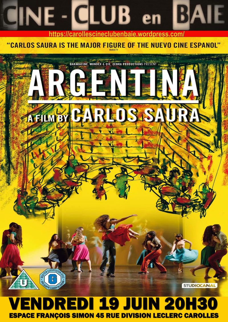 Ciné-club en baie diffuse "Argentina " Film de Carlos Saura