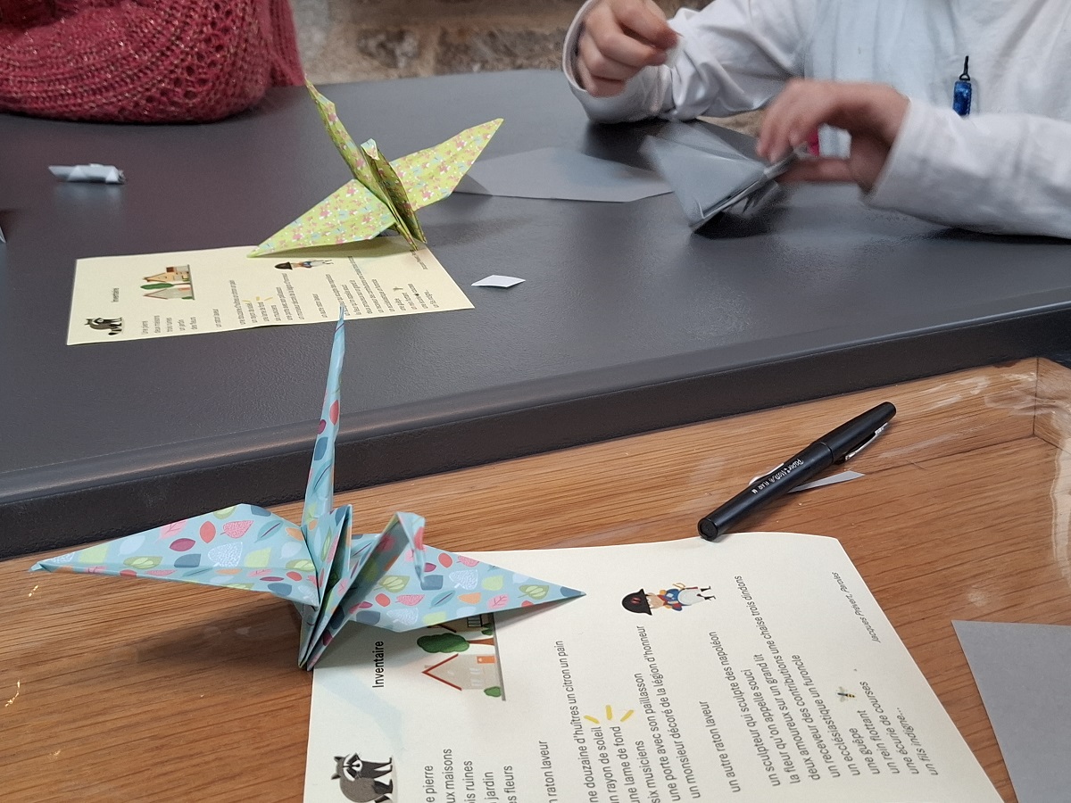 Atelier créatif "Animaux de papier" - Maison Jacques Prévert