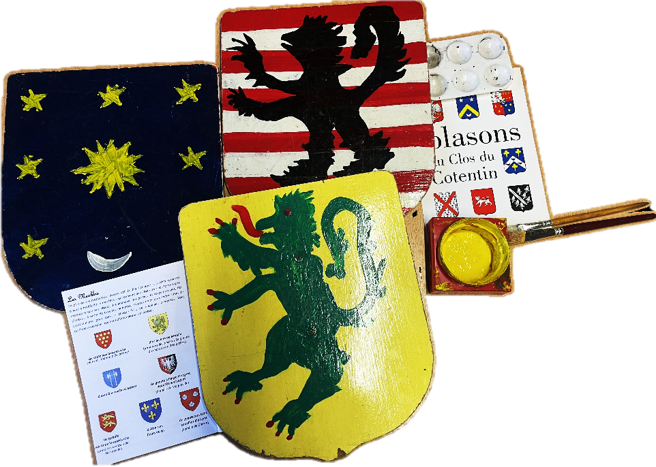 Atelier jeune public : "Fabrication d’un blason de chevalier"