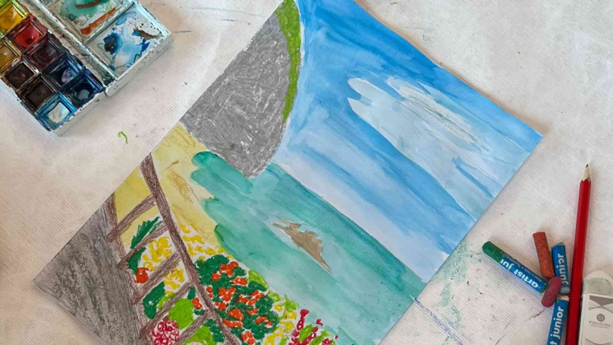 Atelier peinture sur toile