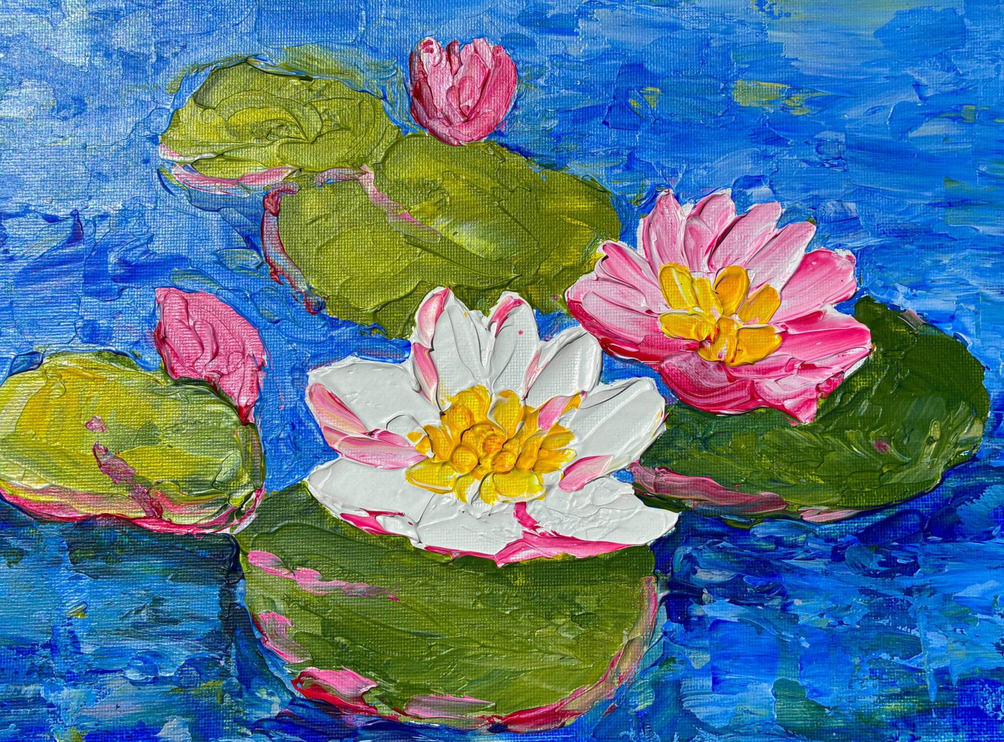 Atelier adultes : Jardin de fleurs au couteau
