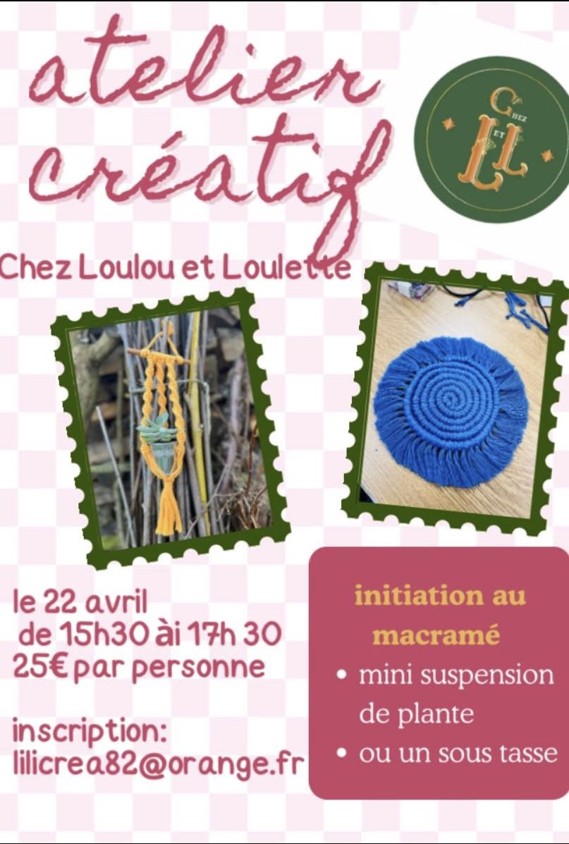 Atelier créatif