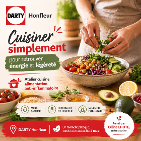 Atelier Cuisine Alimentation Anti Inflammatoire, Honfleur