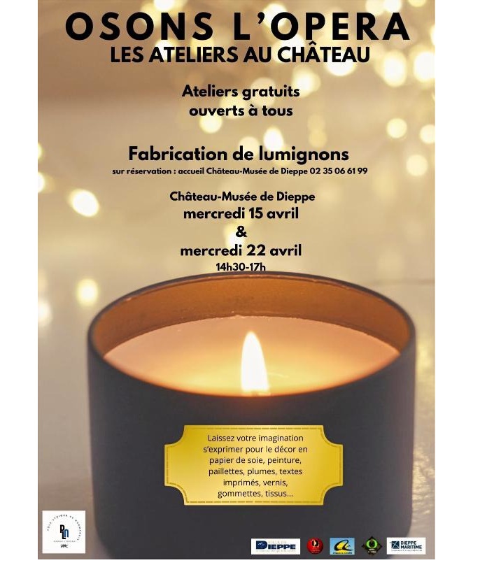[Atelier] Fabrication de lumignons