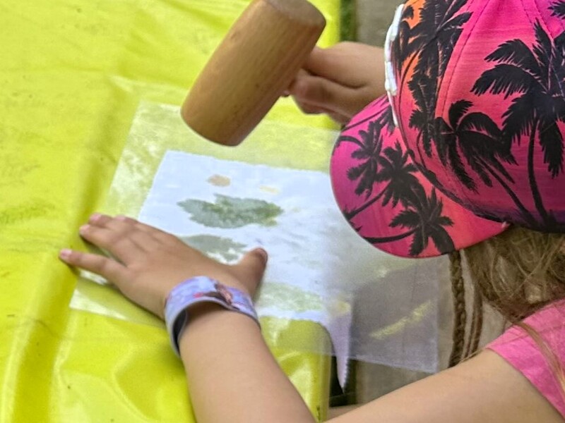 Atelier petite enfance - Empreintes végétales
