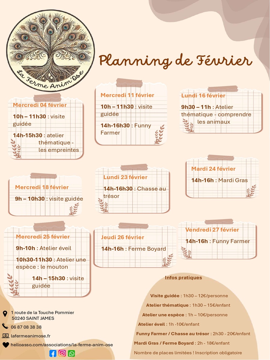 Ateliers pédagogiques à la ferme Anim'Ose