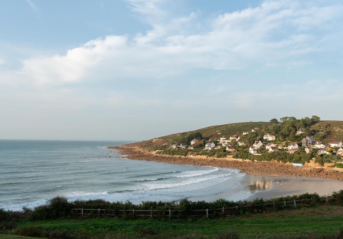 Plage de l'Anse du Brick, Fermanville