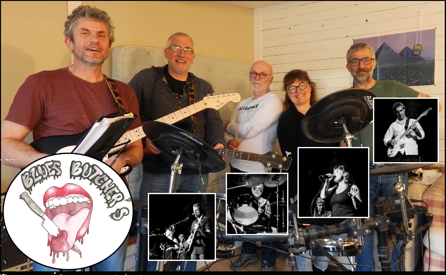Concerts sur les quais - Blues Butchers — visuel événement
