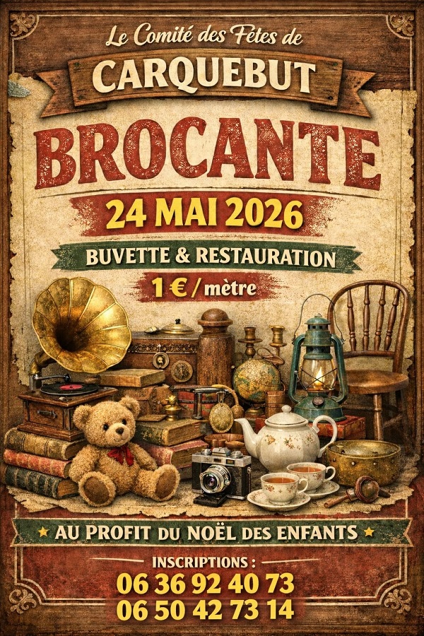 Brocante — visuel événement