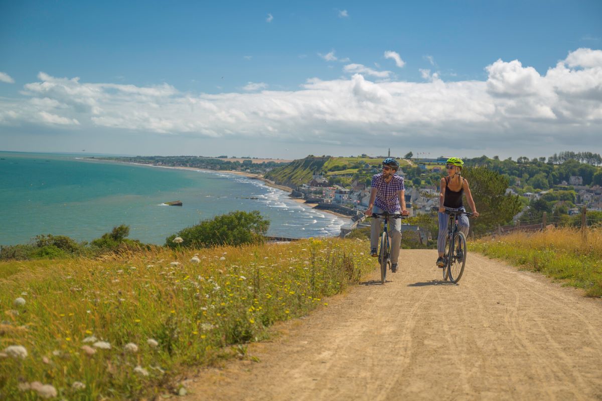La Vélomaritime : d'Arromanches à Port-en-Bessin — Vélo & VTT à Calvados