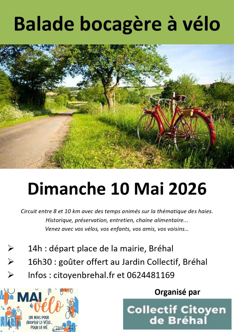 Balade bocagère à vélo