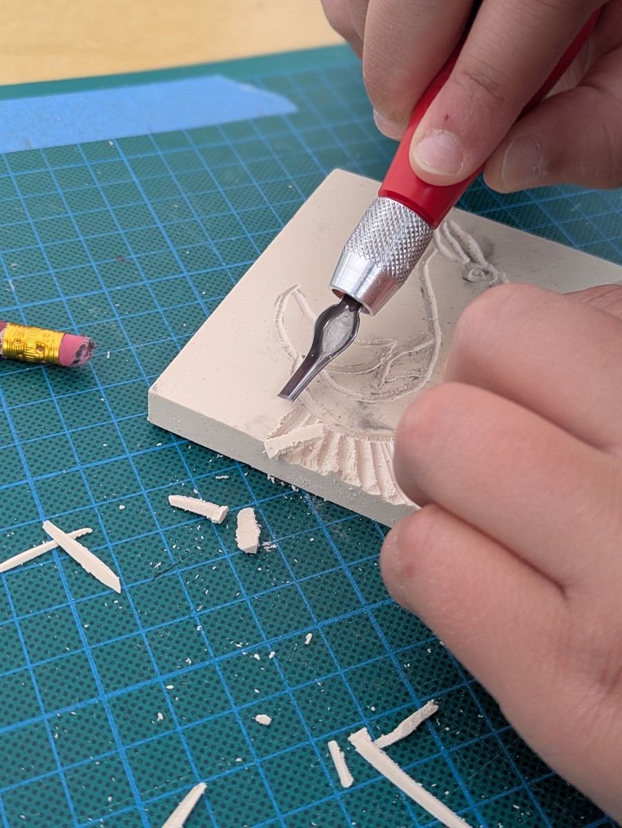 Balade au fil de l'eau et atelier linogravure