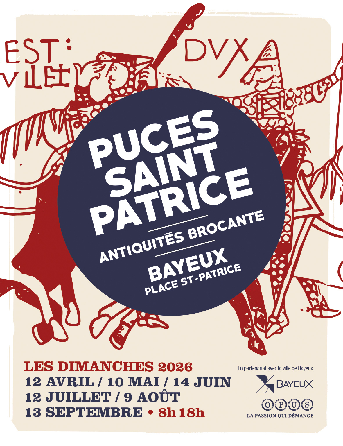 Puces Saint Patrice : Marché aux puces de Bayeux - Bayeux