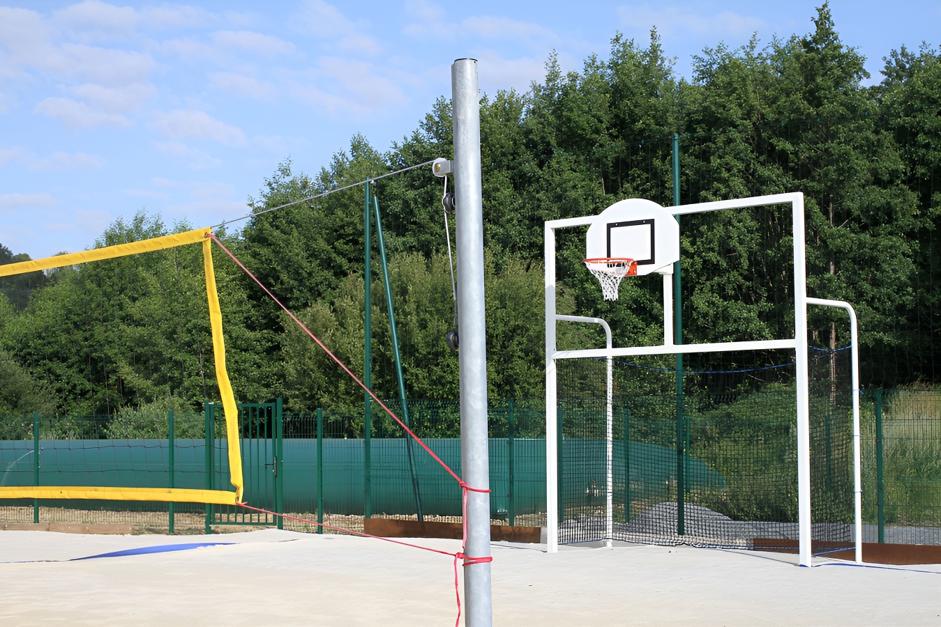 Les terrains beach du Schatzi Park, Ouilly-le-Vicomte