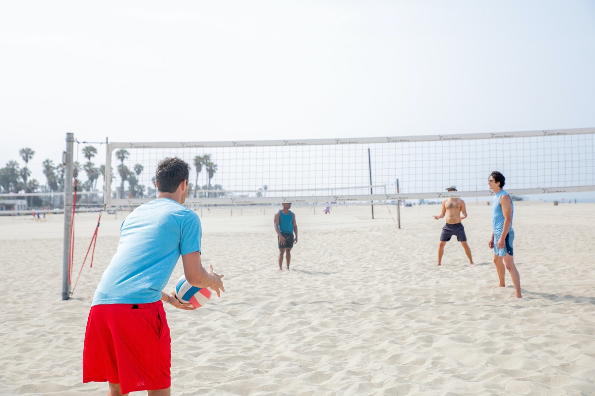 Tournoi de beach-volley — visuel événement