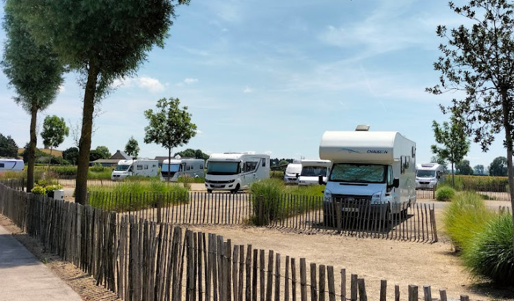 Aire de camping-car du Mont Saint-Michel, Beauvoir - photo 3