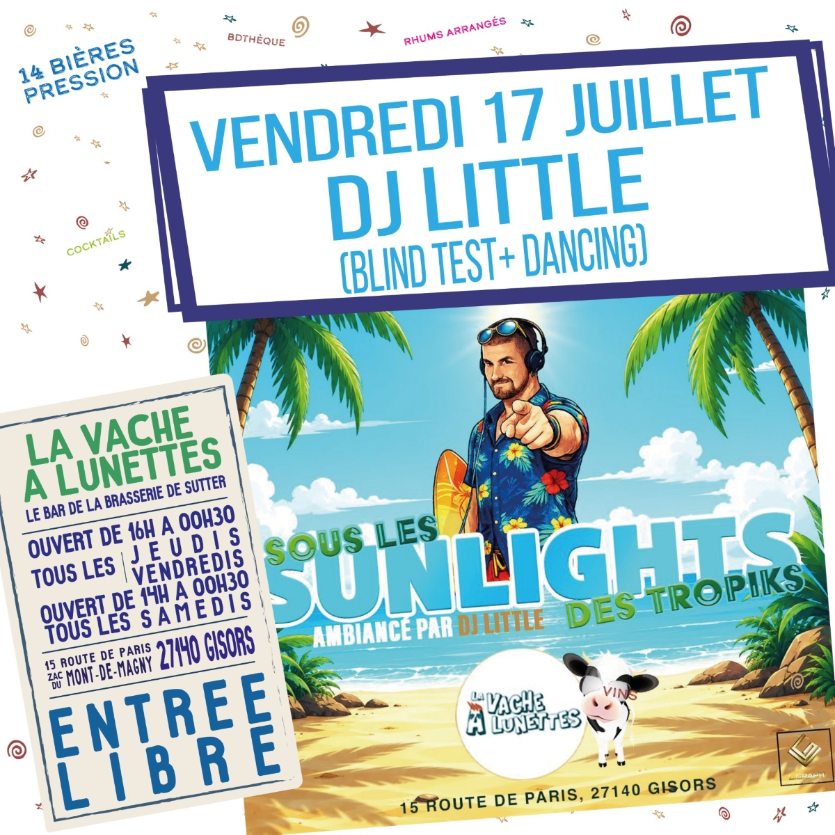 Blind test et soirée dansante