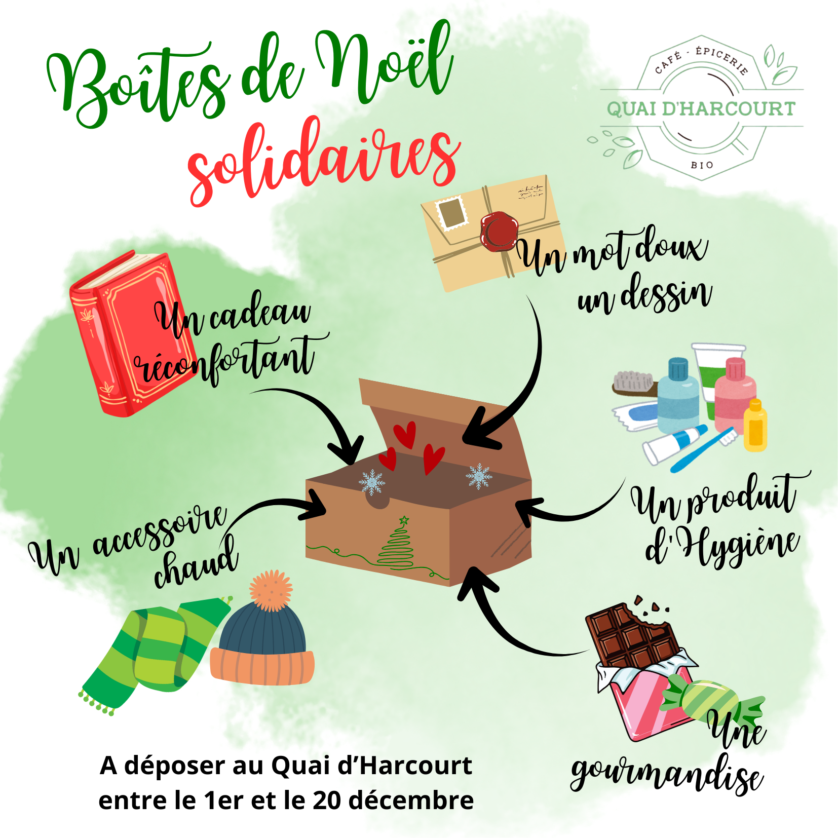 Boîte de Noël Solidaires