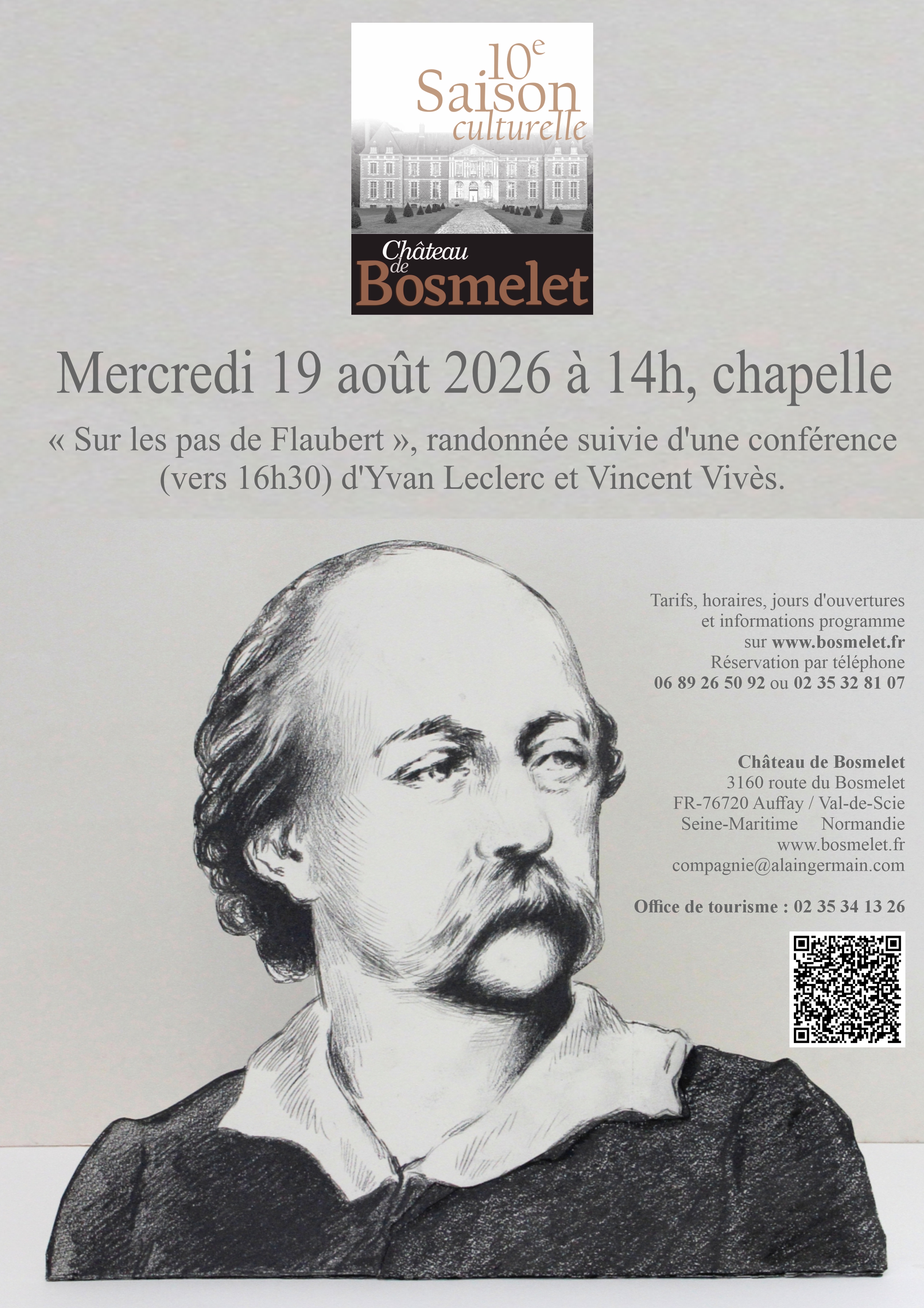 Randonnée-conférence sur les pas de Flaubert