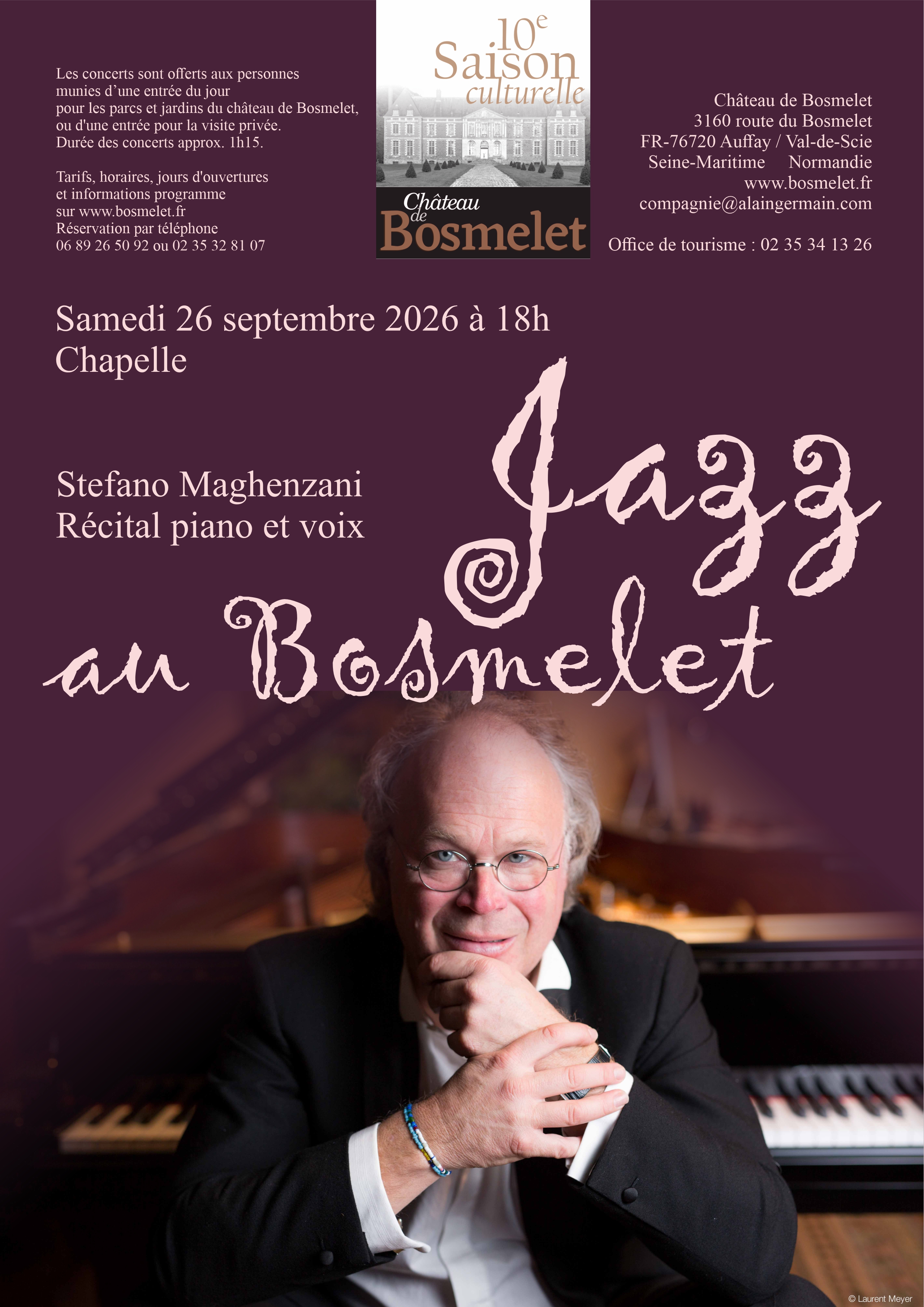 Jazz au Bosmelet - Saison culturelle du château