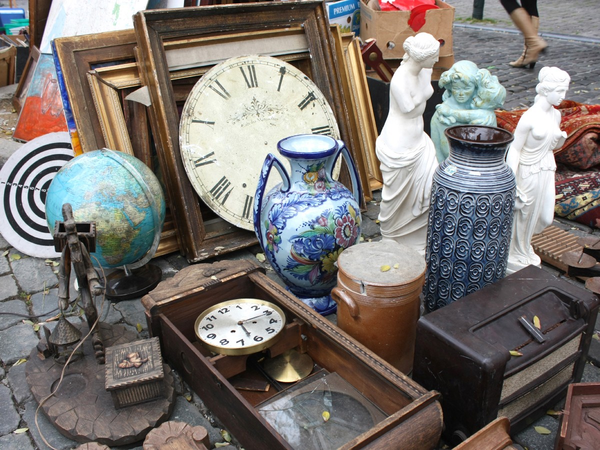 Brocante à Beuvron-en-Auge