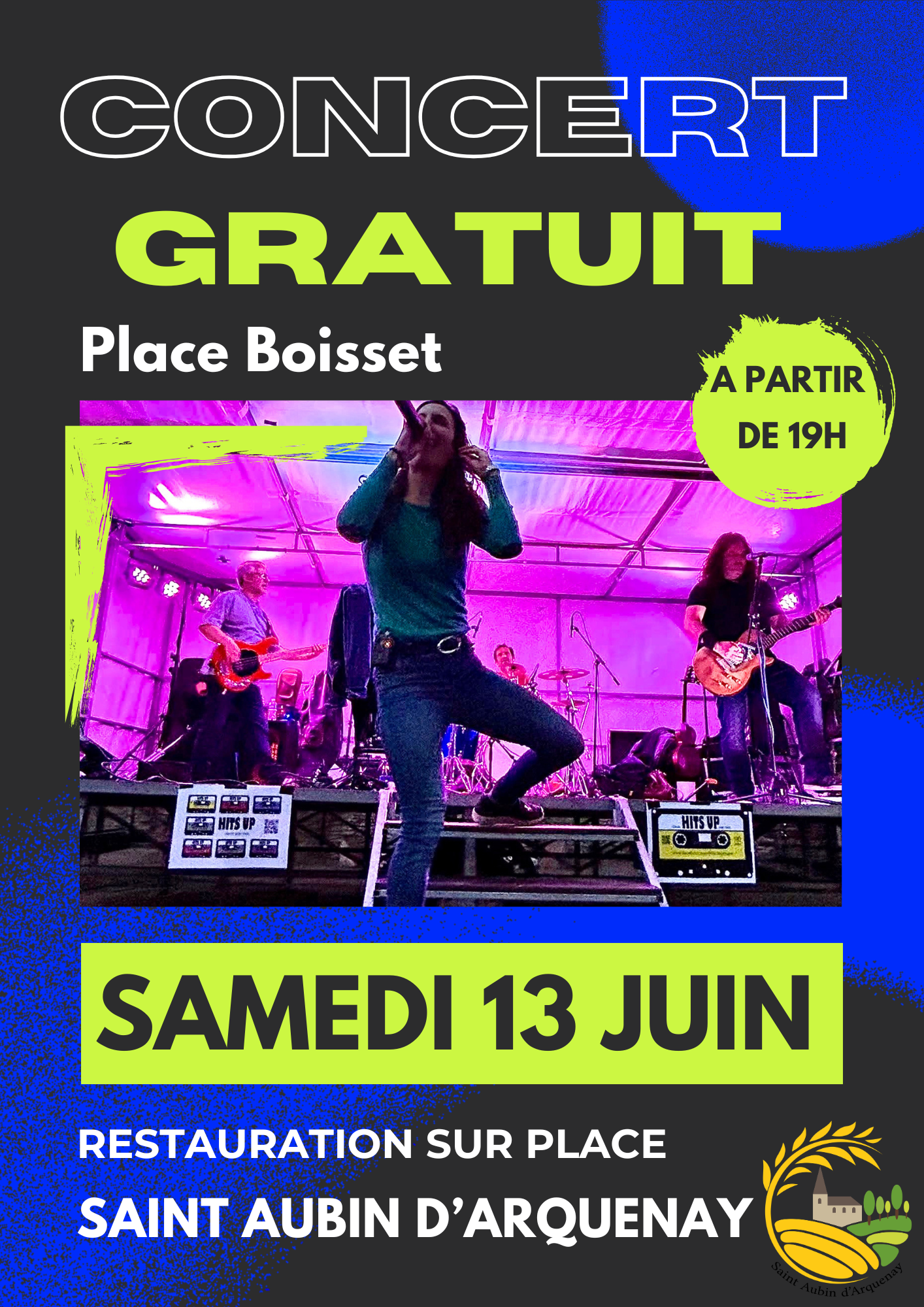 Concert - Hit's Up en live