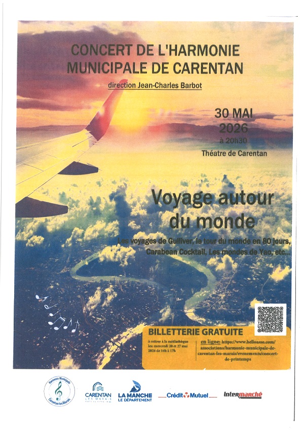 Concert de l'harmonie municipale — visuel événement