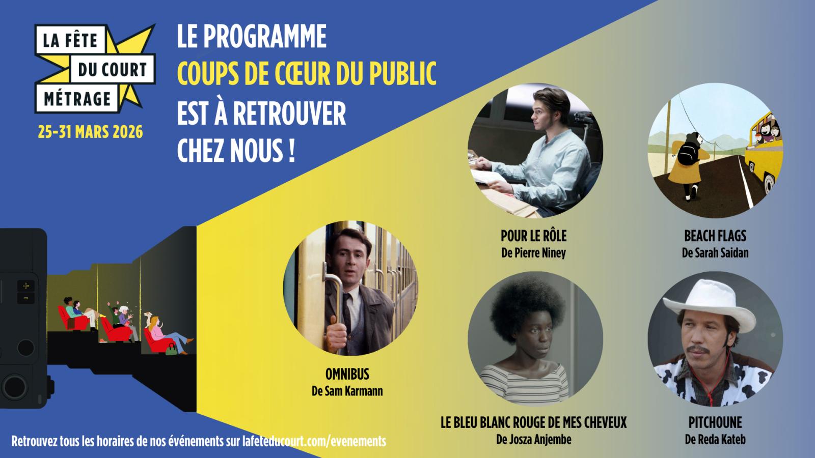 Fête du court métrage - Coups de coeur du public