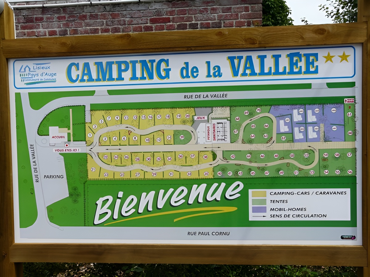 Camping de La Vallée, Lisieux