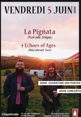 Concerts : La Pigñata + Echoes of Ages