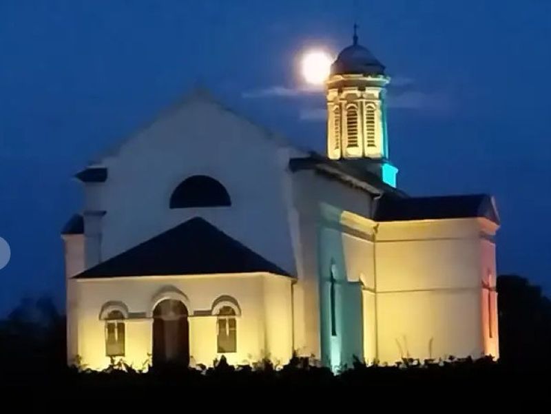 [Pierres en lumières] Illumination de l'Église Saint-Martin