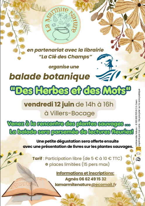 Balade botanique à Villers-Bocage