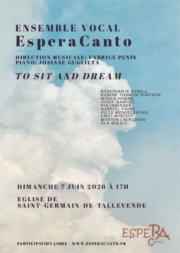 Ensemble vocal EsperaCanto à Saint Germain de Tallevende