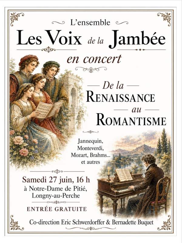 Concert des Voix de la Jambée