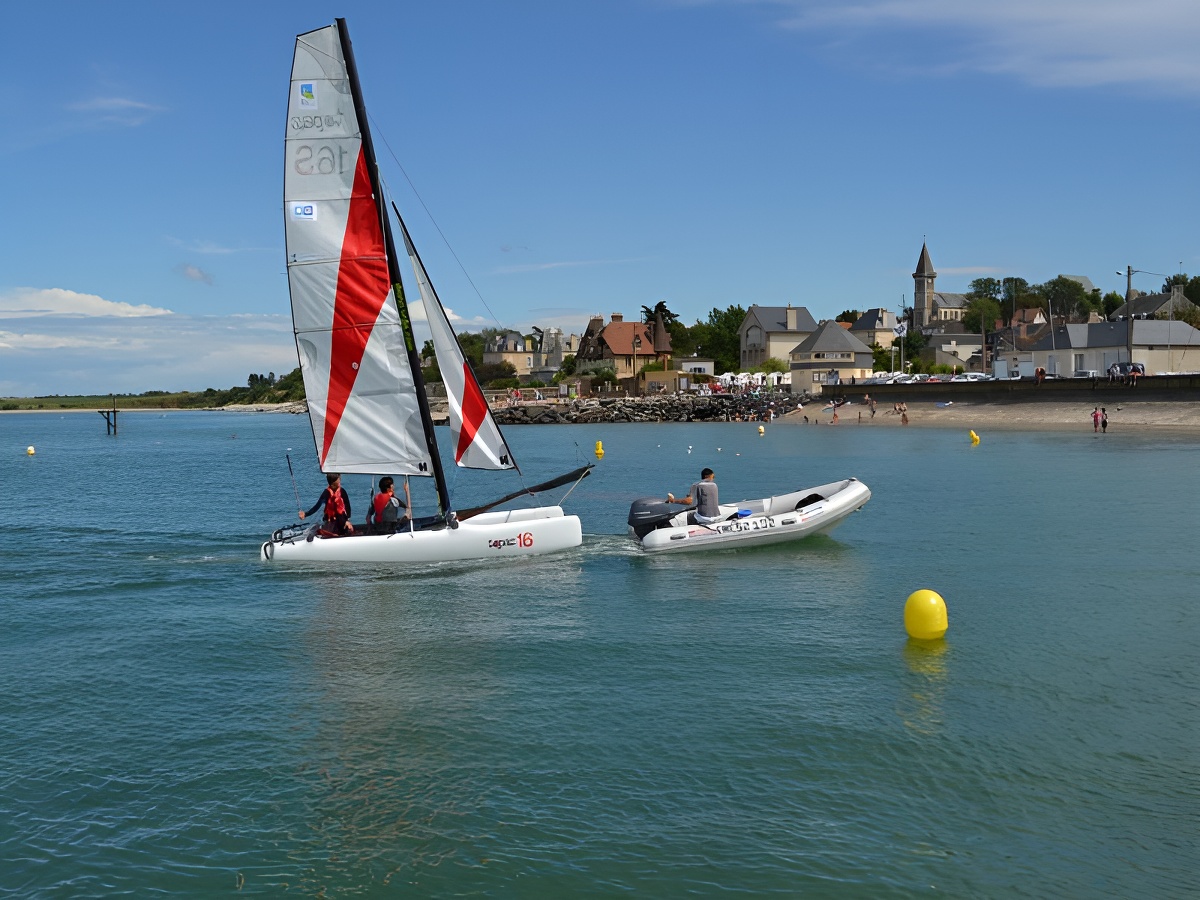Ecole de voile Cap 21, Grandcamp-Maisy