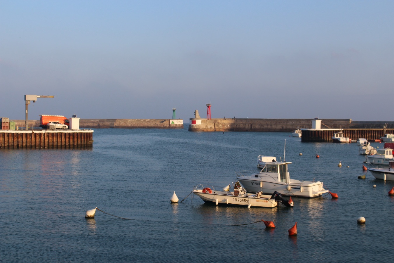 Visite du port de pêche