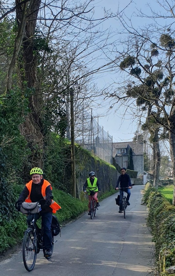 Balade à vélo des terres vers la mer - convergence - 4 points de départ — visuel événement