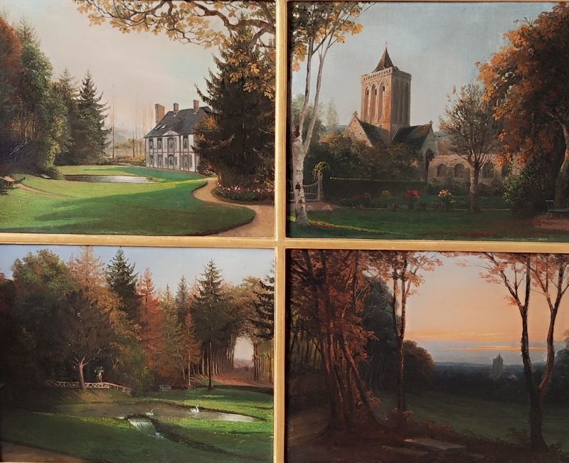 Journées Européennes du Patrimoine > Exposition "Une dynastie d'artistes à l'abbaye de La Lucerne au XIXe siècle..."